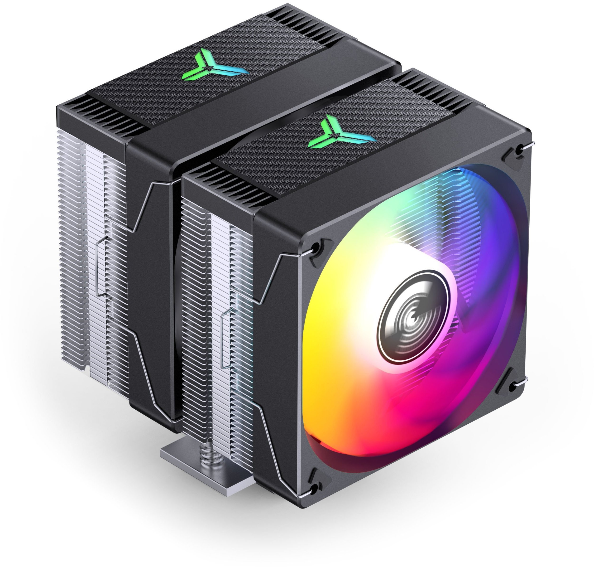 Jonsbo CR-3000E CPU-Khler, Dual-Tower, ARGB, 260W TDP - schwarz, 120mm CR-3000E COLOR BLACK