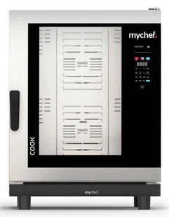 Piec konwekcyjno-parowy elektryczny automatyczny system myjący 10xGN1/1 18,6 kW 400 V Mychef COOK MASTER 101E Resto Quality - Piece, kotły  i płyty grzejne gastronomiczne - miniaturka - grafika 1