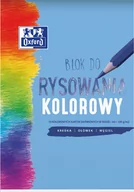 Podobrazia, bloki, papiery - Blok rysunkowy A4/10k Oxford 100g kolorowy - miniaturka - grafika 1