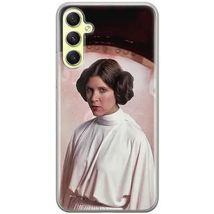 Etui Leia 001 Star Wars Nadruk pełny Wielobarwny Producent: Samsung, Model: A34 5G - Etui i futerały do telefonów - miniaturka - grafika 1