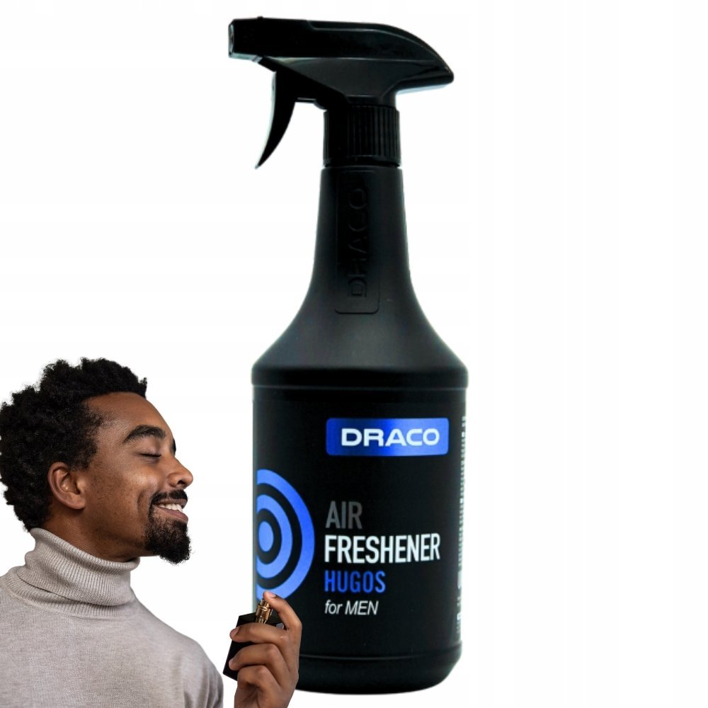 Hugos Odświeżacz Powietrza Perfumowany Męski Zapach Do Biura i Samochodu