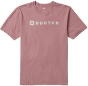 Koszulki męskie - t-shirt męski BURTON HORIZONTAL MOUNTAIN TEE Powder Blush - miniaturka - grafika 1