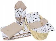 Pościel dla dzieci - Komplet Pościel Z Wypełnieniem Do Łóżeczka 120X60 Wózka Kołyski Bawełna - miniaturka - grafika 1