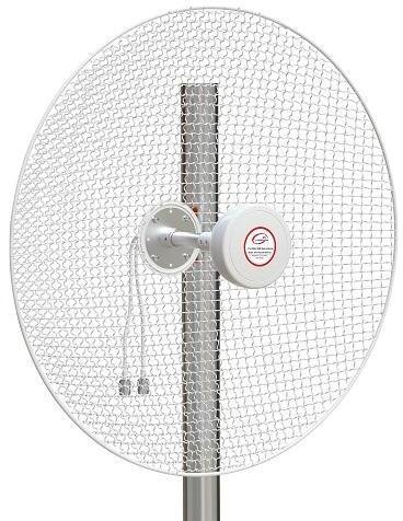 Antena Hismart 5G / LTE / CBRS 2x2MIMO antena, 1.7-4.2GHz, 20dBi+22dBi TV993505