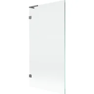Parawany nawannowe - Mexen Lunar L parawan nawannowy 1-skrzydłowy 90 x 150 cm, transparent, gun metal - 897L-090-000-95-00 - miniaturka - grafika 1