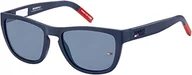 Okulary przeciwsłoneczne - Tommy Hilfiger Unisex Tj 0002/S okulary przeciwsłoneczne, Matte Red - 52 - miniaturka - grafika 1