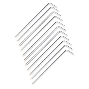 Szpilki do namiotu HI-TEC PINPEG M000212990 – Srebrny - Namioty - miniaturka - grafika 1
