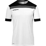 Koszulki dla dziewczynek - uhlsport uhlsport Męska koszulka otwarta 23, koszulka z krótkim rękawem, odzież treningowa biały czarny/antracytowy/biały S 100380402 - miniaturka - grafika 1