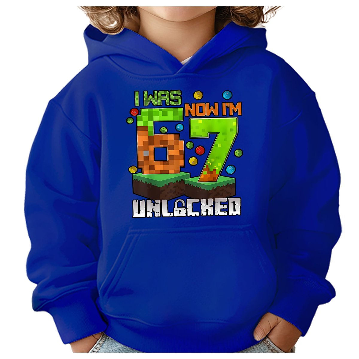 BLUZA DZIECIĘCA Z KAPTUREM 67 SIX SEVEN VIRAL 104 DLA DZIECKA PREZENT