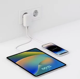 Ładowarka sieciowa BoostCharge 42W USB-C 3 0W USB-A 12W biała - Ładowarki do telefonów - miniaturka - grafika 4