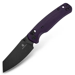 Nóż składany Bestechman Cicada's Wing Purple G10, Black 10Cr15MoV (BMK06B) - Noże - miniaturka - grafika 1