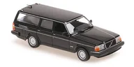 Samochody i pojazdy dla dzieci - Volvo 240 Gl Break 1986 Black 1:43 Minichamps - miniaturka - grafika 1