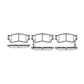 Klocki hamulcowe - RoadHouse Zestaw klocków hamulcowych, hamulce tarczowe 2415.32 - miniaturka - grafika 1