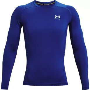 Koszulka męska Under Armour HG Armour Comp LS - Koszulki sportowe męskie - miniaturka - grafika 3