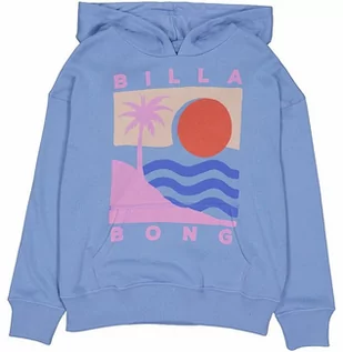 Bluzy dla dziewczynek - Billabong Bluza "Have A Nice Day" w kolorze niebieskim - grafika 1