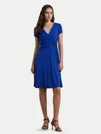 Sukienki - LAUREN RALPH LAUREN Sukienka codzienna 250868161016 Niebieski Regular Fit - miniaturka - grafika 1
