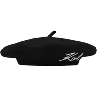 Czapki damskie - Karl Lagerfeld Wełniany beret k/signature - miniaturka - grafika 1