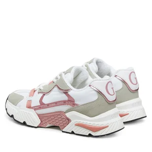 Sneakersy Guess FLJCAR ELE12 Różowy - Sneakersy damskie - miniaturka - grafika 1
