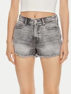 Spodenki damskie - ONLY Szorty jeansowe Fine 15226961 Szary Regular Fit - miniaturka - grafika 1