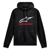 Bluzy męskie - Alpinestars Always Hoodie V3 Bluza męska czarny/biały/czerwony M - miniaturka - grafika 1