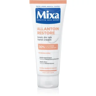 Mixa Hand Cream Repairing Surgras Lipidowy krem do rąk 30% 100ml - Balsamy i kremy do ciała - miniaturka - grafika 1