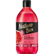 Szampony do włosów - Nature Box Nature Box Shampoo szampon do włosów Pomegranate Oil 385ml - miniaturka - grafika 1