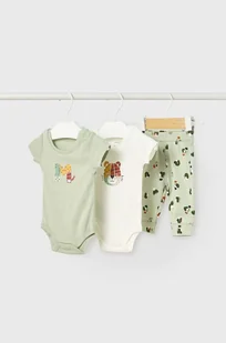Mayoral Newborn komplet niemowlęcy kolor zielony - Komplety dla niemowląt - miniaturka - grafika 1