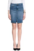 Spódnice - LEE Pencil Skirt DAMSKA SPÓDNICA JEANSOWA MID WORN MARTHA L38GQDTO 112108194 - Lee - miniaturka - grafika 1