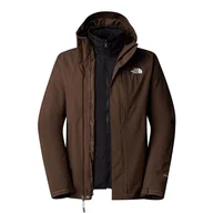 Kurtki męskie - Kurtka The North Face Carto Triclimate 0A5IWI5EX1 - brązowo-czarna - miniaturka - grafika 1