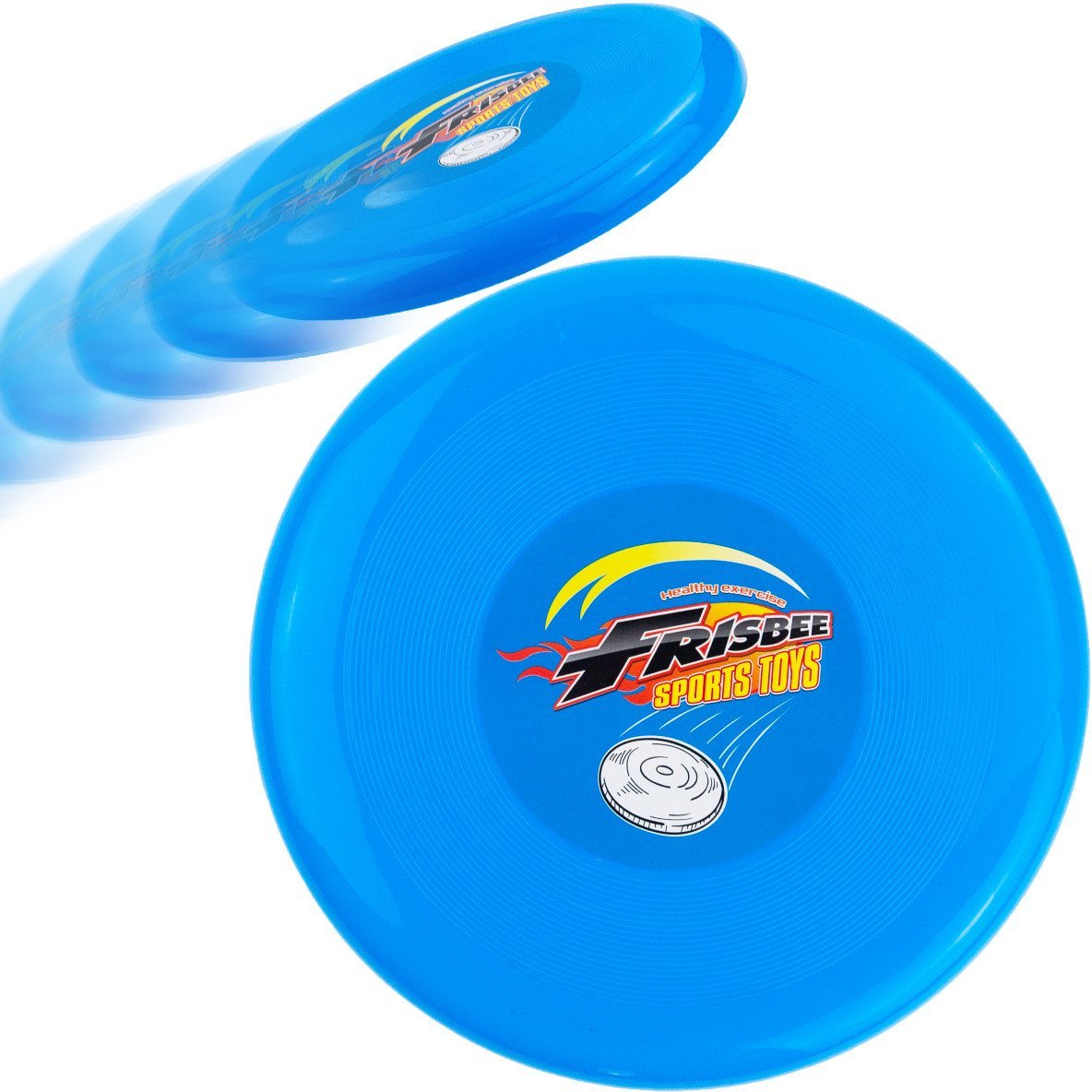 TG71637 FRISBEE FRIZBI DYSK DO RZUCANIA DO GRY DLA DZIECI LATAJĄCY TALERZ
