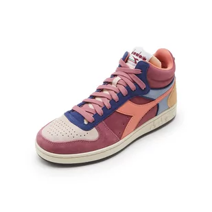 Sneakersy damskie DIADORA MAGIC BASKET DEMI SUEDE WN - Sneakersy damskie - miniaturka - grafika 2