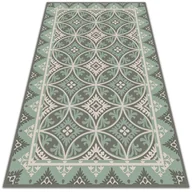 Dywany - Dywan winylowy do domu Koła retro wzór 140x210 cm - miniaturka - grafika 1