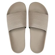 Klapki i japonki męskie - Klapki męskie Adidas Adilette sportowe beżowe-43 - miniaturka - grafika 1