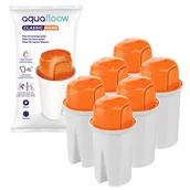 Wkłady filtrujące - 6x FILTR WKŁAD DO DZBANKÓW FILTRUJĄCYCH DO TWARDEJ WODY AQUAFLOOW - miniaturka - grafika 1