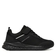 Buty dla chłopców - Sneakersy Tommy Hilfiger T3X9-34115-1845 S Czarny - miniaturka - grafika 1