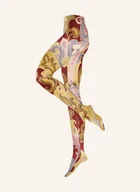 Rajstopy - Wolford Rajstopy Paisley Baroque rot - miniaturka - grafika 1