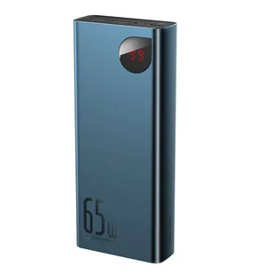 Baseus PPIMDA-D03 Powerbank Adaman 20000mAh metalowy QC 3.0 PD Huawei SCP QC 3.0 65W niebieski PPIMDA-D03 - Powerbanki - miniaturka - grafika 6