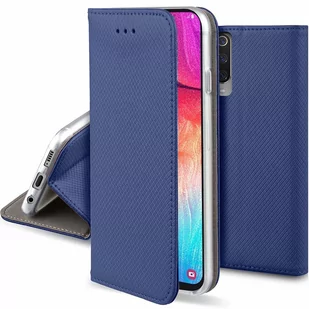 Samsung Etui GALAXY A51 portfel z klapką Flip Magnet granatowe - Etui i futerały do telefonów - miniaturka - grafika 1