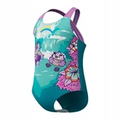 Stroje kąpielowe dla dziewczynek - Strój kąpielowy jednoczęściowy dla dziewczynek na basen Speedo LTS 2 lata - miniaturka - grafika 1