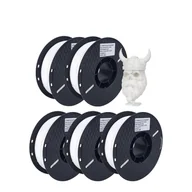 Filamenty i akcesoria do drukarek 3D - filament do drukarek 3D, mieszane kolory, materiał PLA, 5 kg biały - miniaturka - grafika 1