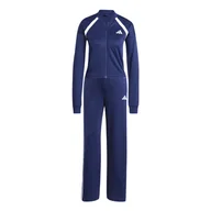 Spodnie damskie - Damski Dres ADIDAS W TEAMSPORT TS JD2673 – Granatowy - miniaturka - grafika 1