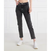 Spodnie damskie - BOSS BLACK Jeansy RUTH BC 2.0 | Mom Fit - miniaturka - grafika 1