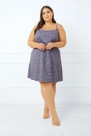 Piżamy damskie - Koszula damska wąskie ramiączko Tiana - Italian Fashion - miniaturka - grafika 1