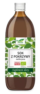 Bio Planet Sok z pokrzywy BIO 500 ml Bio Planet 000-BEE6-441FE - Soki i napoje niegazowane - miniaturka - grafika 2