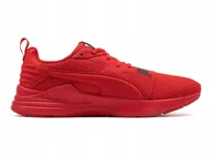 Buty sportowe męskie - Buty męskie Puma Wired Run Pure 389275-06 sportowe lekkie czerwone 40,5 - miniaturka - grafika 1