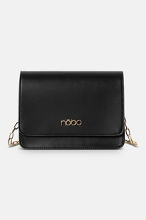 Czarna torebka crossbody NOBO na łańcuszku - Nobo - Torebki damskie - miniaturka - grafika 1