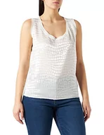 Bluzy damskie - Just Cavalli Damska bluza Canottiera - miniaturka - grafika 1