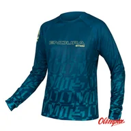 Koszulki rowerowe - Koszulka Endura MT500 MT500 L/S Print Tee LTD Blueberry - miniaturka - grafika 1