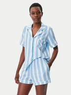 Piżamy damskie - DKNY Piżama YI50042 Niebieski Regular Fit - miniaturka - grafika 1