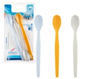 Sztućce dla dzieci - CANPOL BABIES PIERWSZE ŁYŻECZKI DO KARMIENIA 3szt. - miniaturka - grafika 1